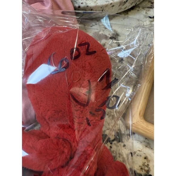 Jellycat CRANL20C Red Octopus Approx. 9 H RETIRED Lovey Nursery - Picture 11 of 11
